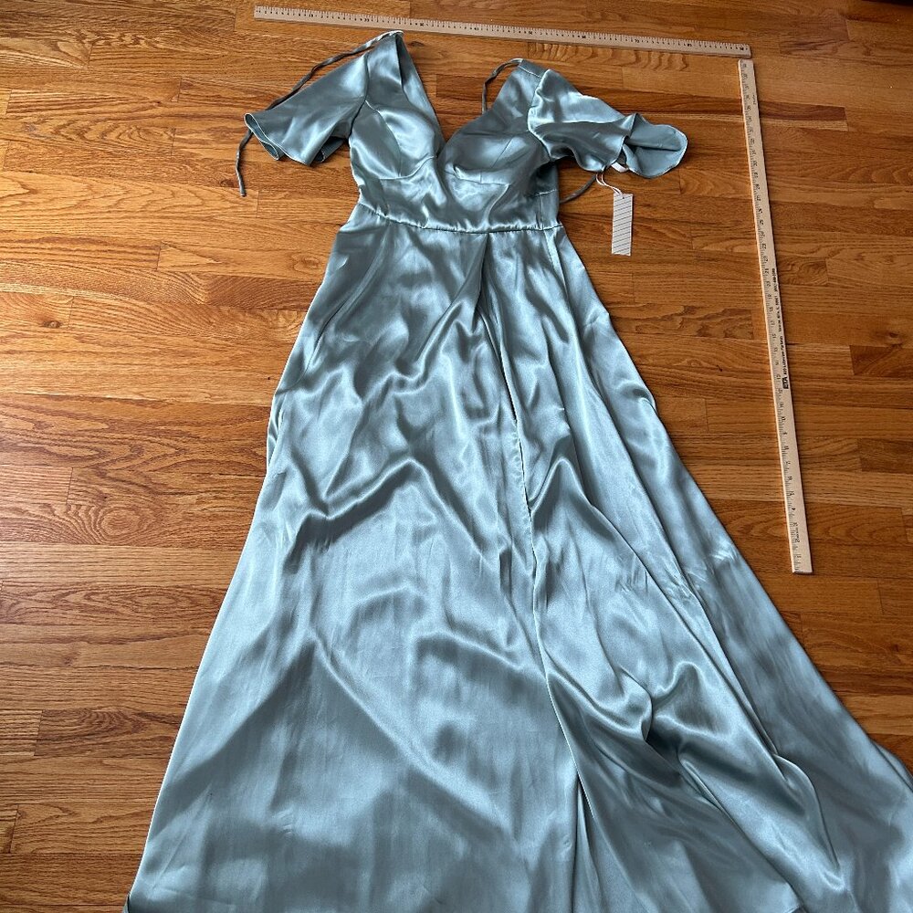 Formal Dress Dusty Sage - Picture 2 of 16